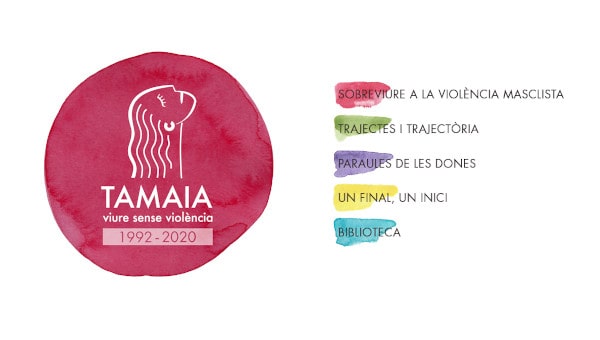 Web memorial de la entidad Tamaia, Viure sense violència